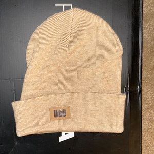 Beige Ugg Beanie